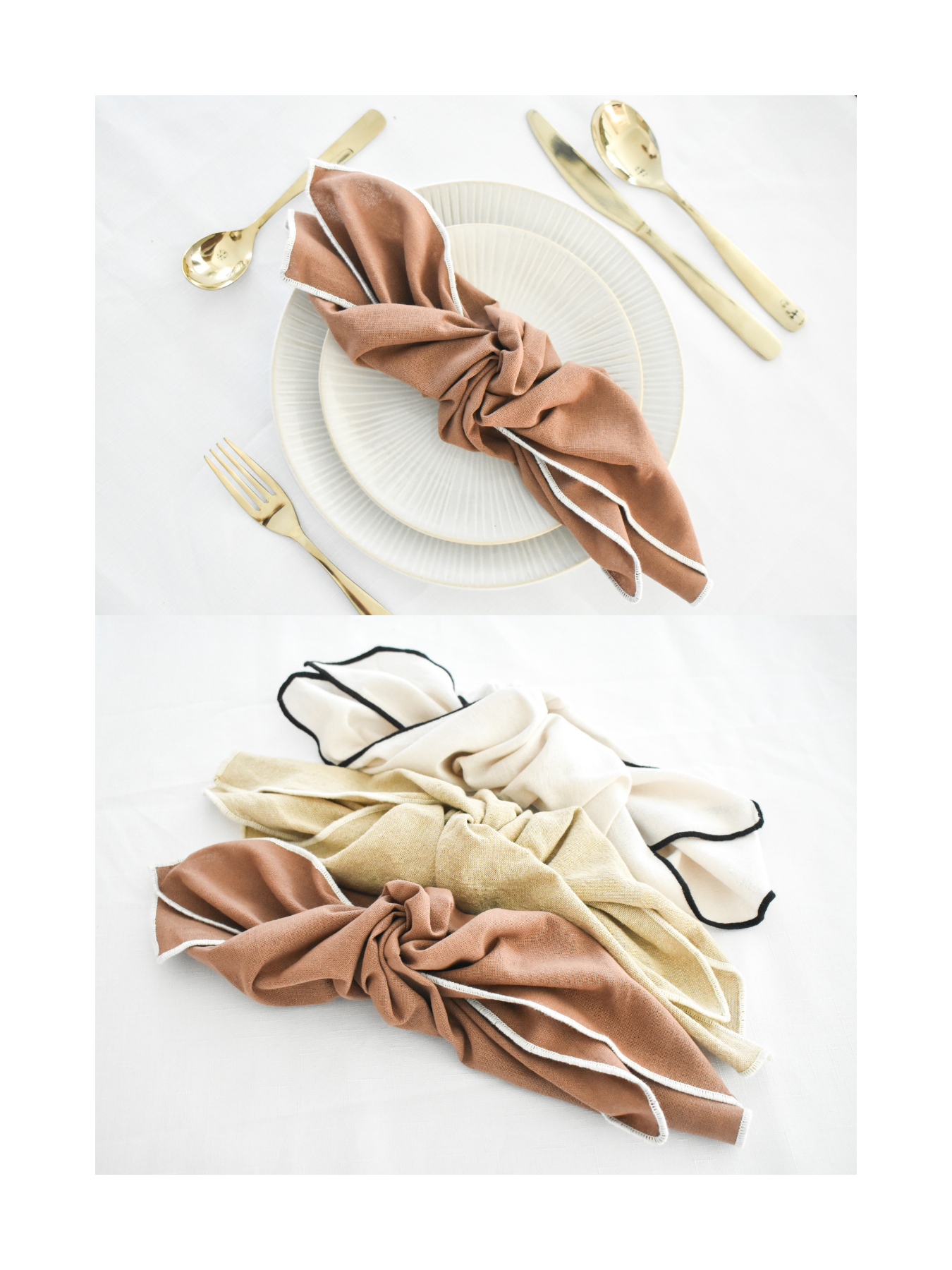 COTTON BLEND NAPKINS . Start from