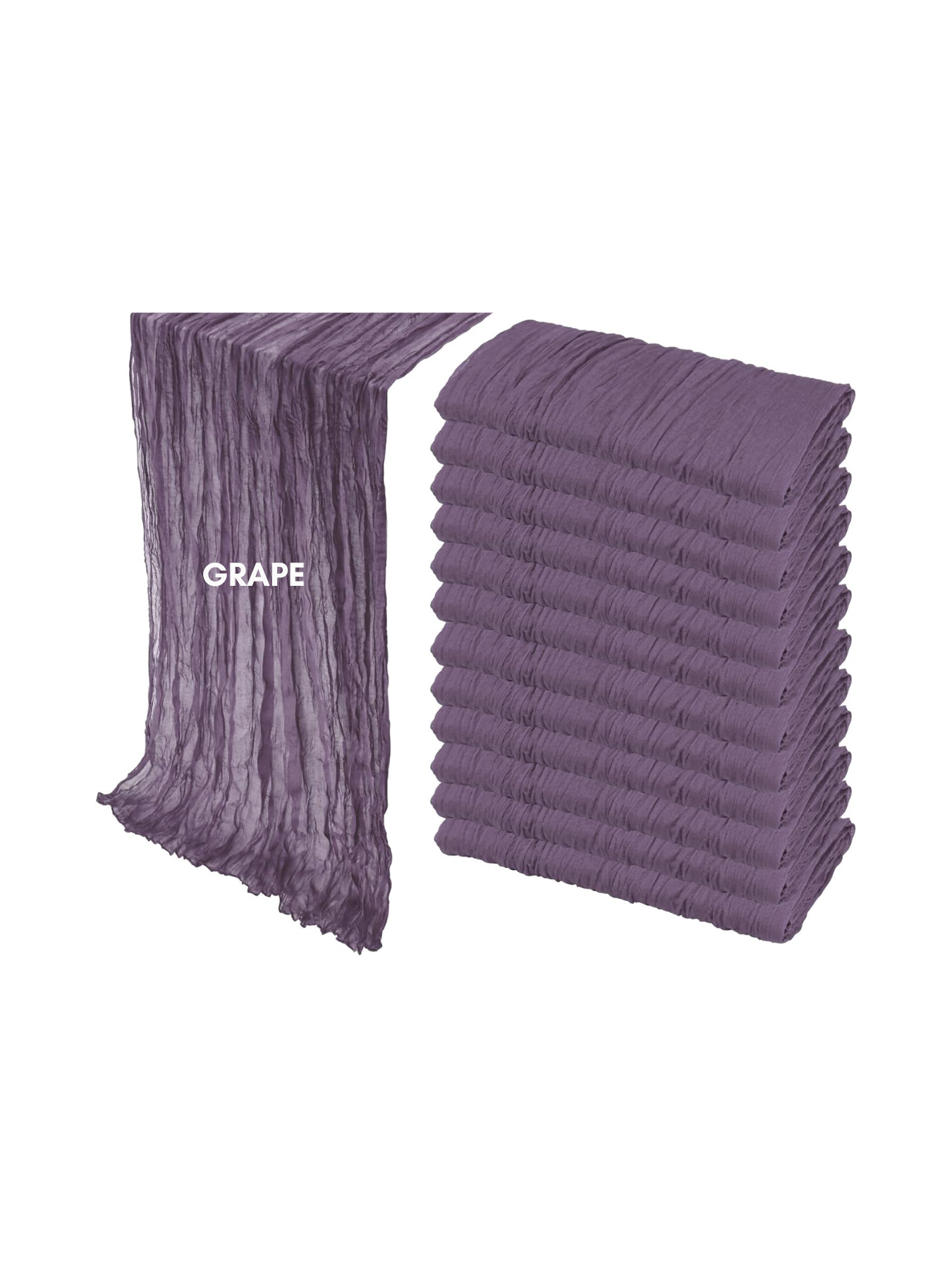 TABLE RUNNER CHIFFON. Start from