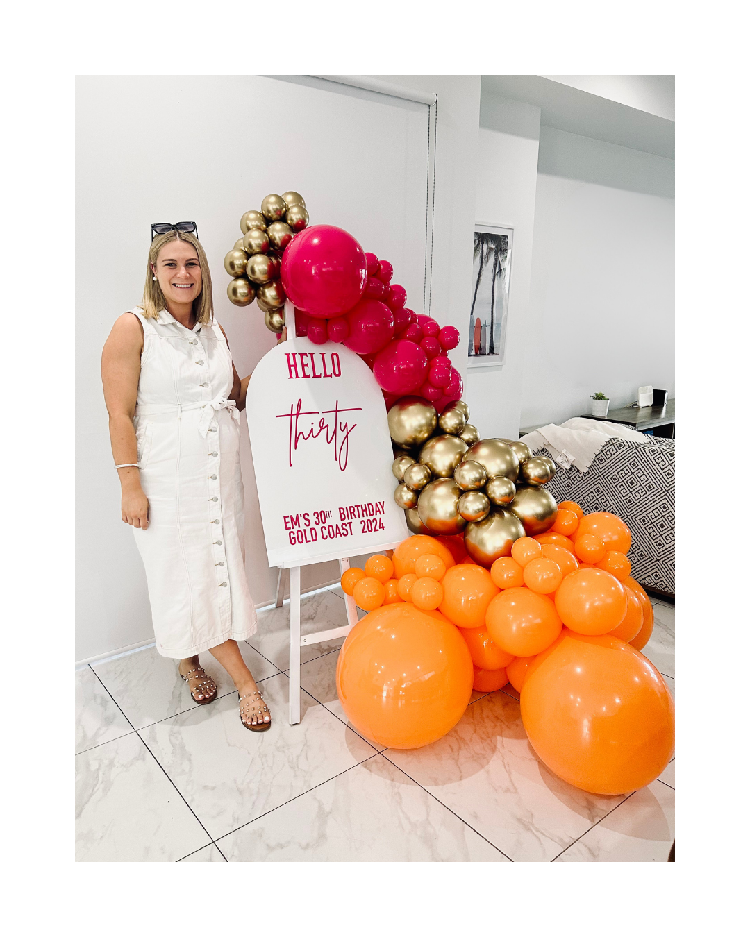 TROPICAL SUNSET GLAM. Start from