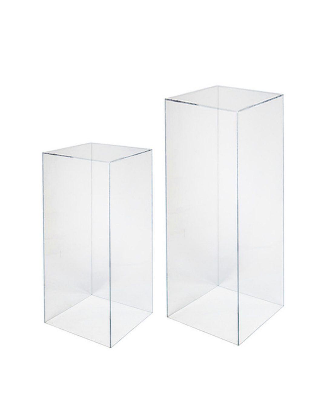 CUBE ACRYLIC PLINTH. Start from