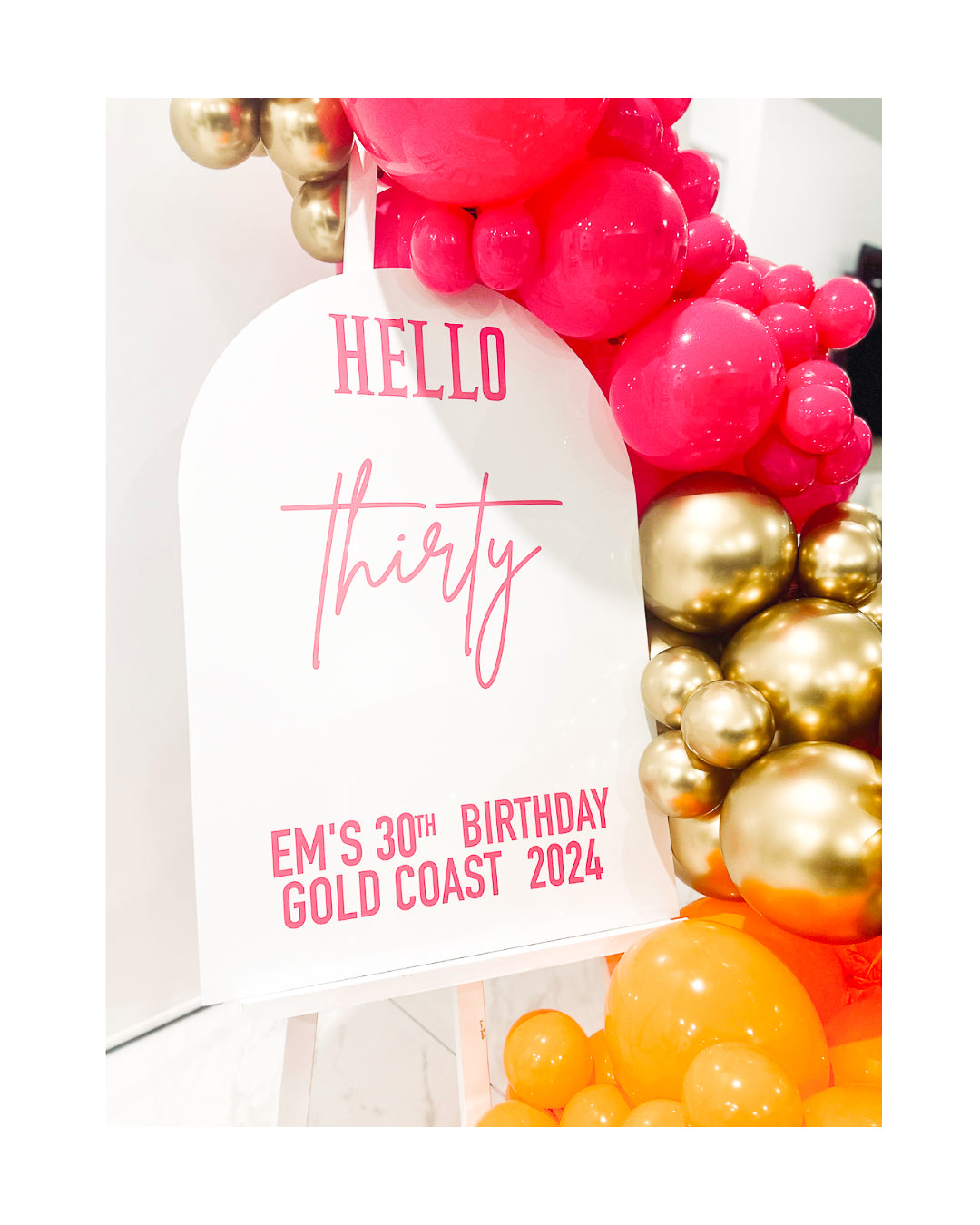 TROPICAL SUNSET GLAM. Start from